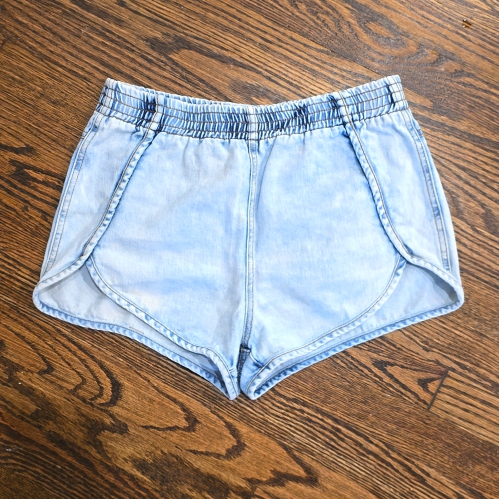 PacSun Light Wash Denim Shorts